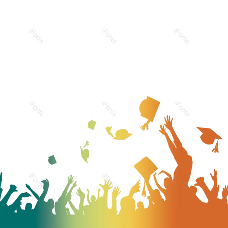 装饰图片,毕业季元素,学生PNG,免抠素材